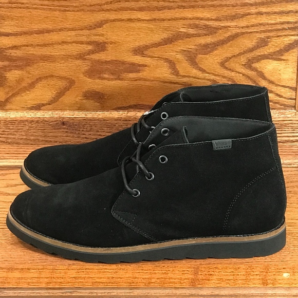 vans desert chukka black